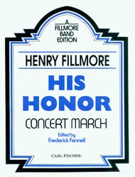 His Honor Concert Band sheet music cover Thumbnail